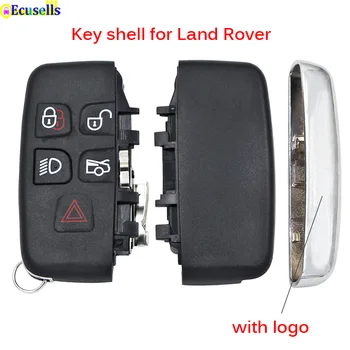 Kvalitný Náhradný Kľúč Shell Smart Key prípade Fob 5 Tlačidlo Pre Land Rover Range Rover Evoque šport LR4