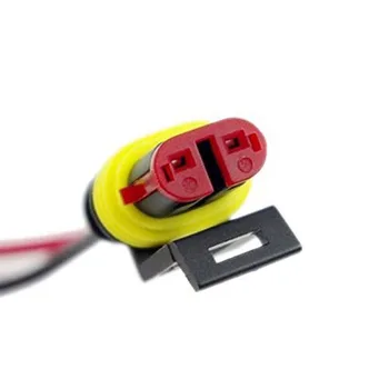 5 Ks / Kit 2 Pin Spôsob Auto Nepremokavé Elektrického Konektora Zapojte s Drôt AWG Marin