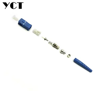 Optické vlákna konektor SC/ FC/ST/LC UPC režime single single-core voľné kovanie rukáv 3.0 MM priemer drôtu 20PCS YCT