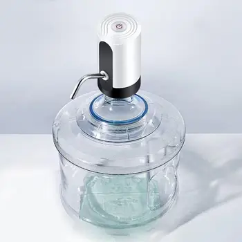 Fľaša na vodu Čerpadlo Praktické Jedno-tlačidlo Štart USB Nabíjanie Nízky Šum Vody Kanvica Čerpadla Domáce Použitie