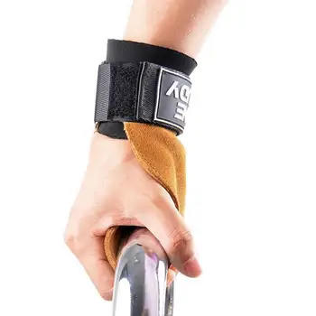 Rámiky 1 Pár Pohodlné Nastaviteľné Ergonomický Dizajn Fitness vzpieraní Grip Palm Stráže na Výkon