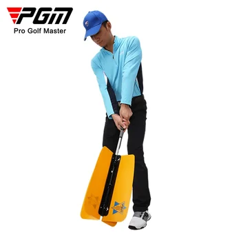 PGM Golf TrainerGolf Swing Praxi Ventilátor Pomocné Výrobky Rod Swing Tréner Oranžová a Biela Golfového Švihu Tréner nové