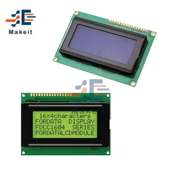 1604 LCD Displeja Modul 16X4 Znakov LCD Displej Rada Žltá Modrá S LED Podsvietením SPLC780 Radič HD44780 pre Arduino
