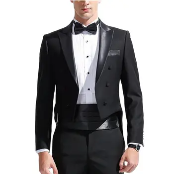 Vysoká Kvalita Muži Obleky Oblekoch, Príčinné Vyhovuje Ženícha Tuxedos Najlepší Muž Vyhovuje Terno Masculino Kostým Homme 2KS(Top+Nohavice)