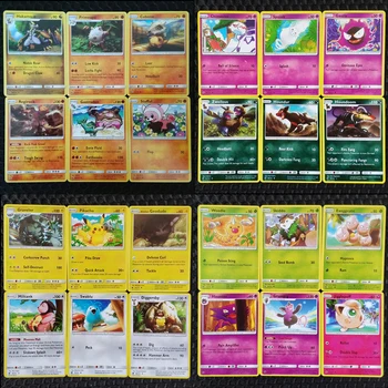 Pokémon Rôznych Kariet 25 50 75 100 Č Opakovať GX Flash Card EX Herné Kolekcia Kariet, Darčekov pre Deti,