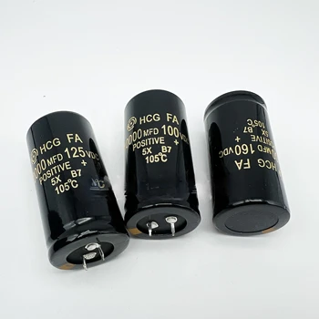 Hitachi 160V10000UF elektrolytický kondenzátor 100V 125V zosilňovač audio filter 35X70 mieste zastrelený