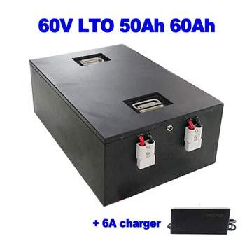 LTO 60V 50Ah 60Ah Lítium titanate batérie s BMS pre klince vyhliadkové auto trojkolka Antique Auto, Motocykel Golf Cart AGV RE