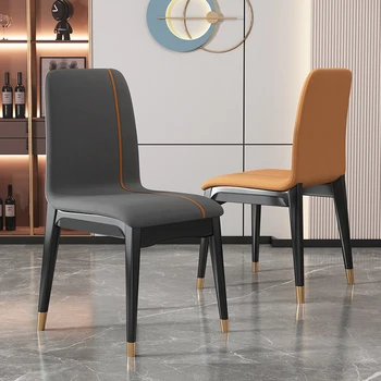 Jedálenské stoličky Domácnosti stôl stolička, Jednoduchý moderný reštaurácia Nordic luxusné vedy a techniky látkové kreslo
