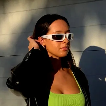 Unisex Módne Steampunk Športové slnečné Okuliare Ženy Muži Trend Zrkadlo Slnečné Okuliare Outdoor Jazdy UV400 Odtiene Punk Okuliare