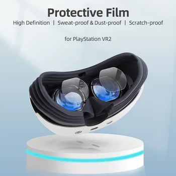 Ochranná Fólia Pre PS VR2 Okuliare Hlavu Film HD Anti-Scratch Film Objektív Chrániče Film Pre PlayStation VR2 Príslušenstvo
