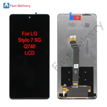 Pre LG Stylo 7 5G Q740 LCD Displej Dotykový Displej Digitalizátorom. Montáž Pre LG Stylo7 5G lcd Náhradné Príslušenstvo Diely 100% Testované