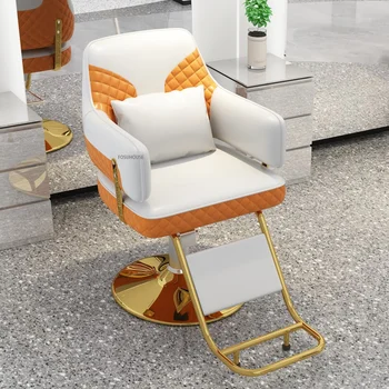 Svetlo Luxusné moderné Salón Nábytku Holič Stoličky pre holičstvo, kaderníctvo Stoličky Jednoduché Zdvíhanie Vlasy Rezanie, tvarovanie stolička Z