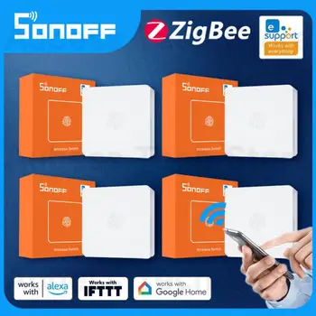 SONOFF SNZB 01 ZigBee Tlačidlo Prepnúť eWeLink Smart Home Scény Prepínač Pracovať Pre ZBBridge Alexa Google Asistent IFTTT Ovládanie Hlasom