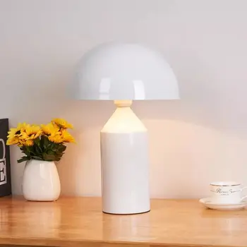 Nordic Železa stolná Lampa Domov Deco pre Spálne Stolové Svietidlo Posteli Spálňa Lampy, Svetelné LED Stolná Svetlá Stojan Nočná Lampa