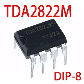 10PCS Nové a Originálne TDA2822 DIP-8 TDA2822M