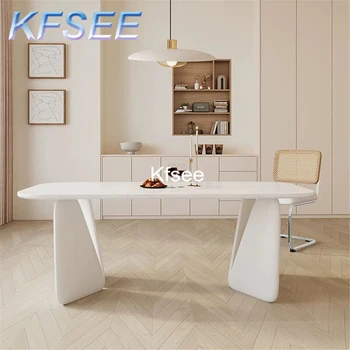 Kfsee 1Pcs Súbor iny Minimalistický Jednoduché 160cm dĺžka Snový Jedálenský Stôl
