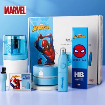 Nové Marvel Super Hero Anime Spider-man Deti Elektrické Brúsky Grafické efekty Nastaviť Otvorenie Sezóny Darčeky Vzdelávania Papiernictvo Veľkoobchod