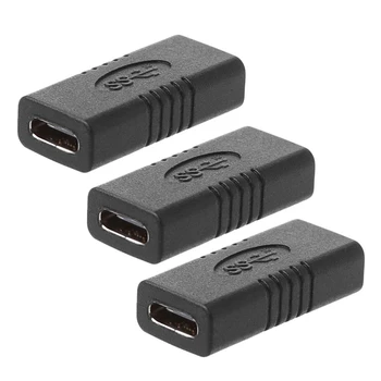 AYHF-3X USB 3.1 Typ C Žien a Žien USB-C Rozšírenie Konektor, Adaptér Pre Notebook Converter Pre Tablet Telefón