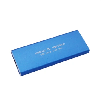 2019 Nové vysokorýchlostné USB 3.0 HDD Enclosure M. 2 NGFF NA USB3.0 SSD SATA Pevný Disk Prípade Mobile Disku Box Prípadoch