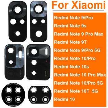2 ks Pre Xiao Redmi 10 Poznámka 9 10 Pro Max Poznámka 9S 9T 10 TON 10S 10 5G Späť Zadný Fotoaparát Sklo Objektívu s Samolepiace Nálepky Časti