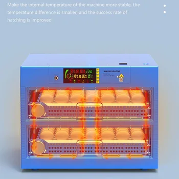 Mini Vajíčko Inkubátor so Zásuvkou Typu, Automatické Vody Inkubátor, Iónové Posteli Doplnenie, regulácia Teploty, 24 Vajcia