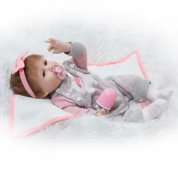 NPKCOLLECTION Hotsale realisticky reborn baby doll mäkké skutočný dotyk vinyl silikónové Vianočný darček krásna bábika na Deň Detí