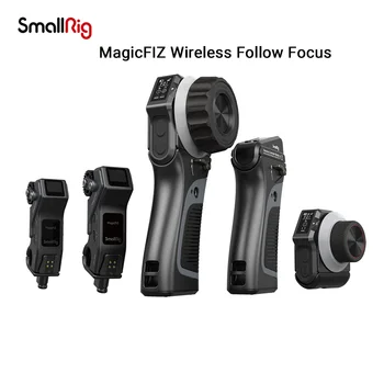 SmallRig MagicFIZ Bezdrôtový Zameriavajú Dve Motorové Súpravy s ručným kolieskom Radič, Bezdrôtové Rukoväti a Dve Prijímač Motorových 3918