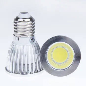 DIY LED U-Domov E27 5W COB LED Žiarovka LED Reflektor Downlight Lampa AC85V-265V Teplá Biela Neutrálna Biela studená Biela pre Izba Kuchyňa