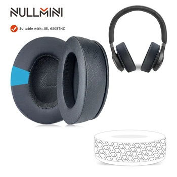 NullMini Nahradenie mušle slúchadiel Pre JBL 650BTNC pre Slúchadlá Chladenie Gélové chrániče sluchu Ear Kryt hlavový most Vedúci Lúč Headset