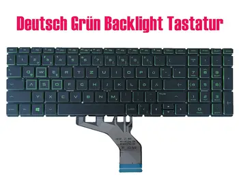 Deutsch Grün Podsvietenie Tastatur pre HP Herné 15-dk1444ng/15-dk1457ng/17-cd0000ng 17-cd0003ng 17-cd0004ng 17-cd0005ng
