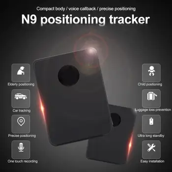 N9 Mini Inovovaný GPS Tracker Loactor GSM Sim 2-cestný Hovor Audio Záznam Hlasu Aktívna Voľba Polohy Auto Anti-Stratené