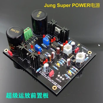 AHOJ KONCI op amp prednej doske s Jung Super POWER core výkon prednej palube