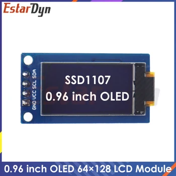 0.96 palcový OLED displej 64×128 LCD modul SSD1107 LCD 0.96 