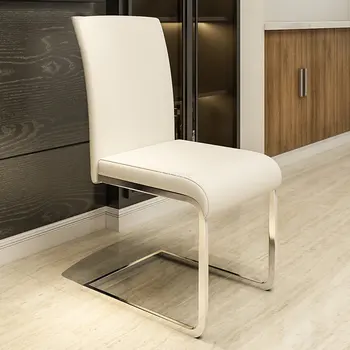 Kovové Nordic Jedálenské Stoličky, Relaxačné Polovice Storočia Moderný Jediný Jedálenské Stoličky Obývacia Izba Dizajn Sedie Da Pranzo Furnitures