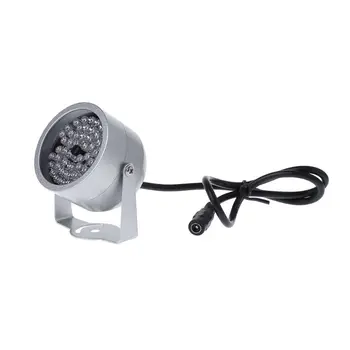 CCTV 48 LED Iluminátor svetlo Bezpečnostné CCTV Kamera IR (Infračervené Nočné Videnie Lam P9JD