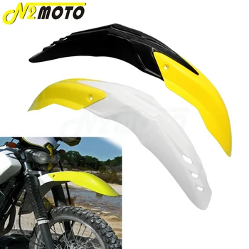 Pretekársky Bicykel, Predný Blatník Motocross ABS Plast Blatníka Enduro Hugger Splash Kryt pre RM RMZ DR DR-Z 125 450 250 CC Žltá