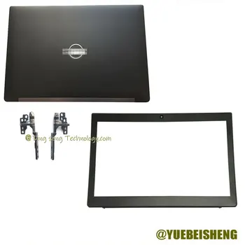 YUEBEISHENG Nové Pre Dell Latitude 7280 E7280 Notebook, LCD Zadný Kryt JXCT7 0JXCT7+Predný Panel+sada Závesov