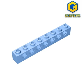 10PCS Gobricks GDS-627 TECHNICKÉ TEHLA 1X8 - 1x8 7compatible s lego 3702 detí DIY Stavebné Bloky