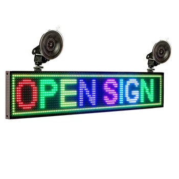 50 CM LED Prihlásiť Doske Displeja RGB Farebná WiFi Programovateľné Rolovanie Správu LED Displej s SMD pre Auto / Priečelí