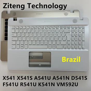 Brazília Notebooku, Klávesnice, C Kryt pre Asus X541U X541UA X5411UV X5412S X5413SC X5414SA X5415UVK R5411S R5413SA R541SC BR Layout