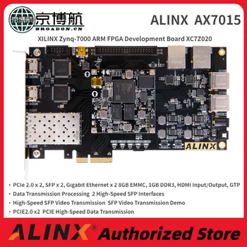XILINX Zynq-7000 SoC XC7Z015 ZYNQ RAMENO 7015 SoMs pomocou fpga Vývoj Doska ALINX AX7015 Demo Rada