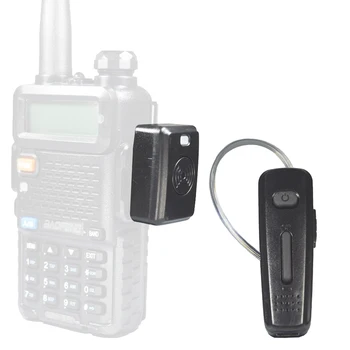 Bezdrôtové Walkie Talkie Náhlavnej súpravy Bluetooth Slúchadlo Pre Motorola KENWOOD Headsety Baofeng UV-5R UV-82 Slúchadlo Príslušenstvo