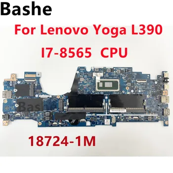 Pre Lenovo ThinkPad Jogy L390 /L390 notebook doske LKL-2 MB 18724-1M I7-8565 CPU testované 100% OK rýchle dodanie