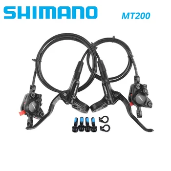 Shimano MT200 MT201 M315 MTB Horský Bicykel Hydraulické Kotúčové Brzdy Set Obsahuje MT200 Brzdy Páky Rotora RT56 RT54 RT26 RT30 HS1 G3