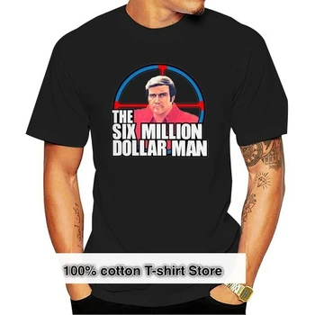 Šesť Miliónov dolárov, Muž Steve Austin 70s Show Retro Tričko Populárne Tee Tričko