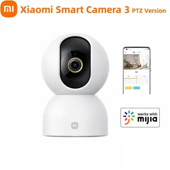 2023 Xiao Inteligentný Fotoaparát 3 PTZ AI Smart Hodinky Home Monitor 5 Miliónov Pixelov 360° Panoramatické Video, Mobilné Real-time Zobrazenie