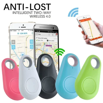Mini Móda Inteligentný Pes, Pet Bluetooth GPS Tracker Anti-stratené Zariadenie, Alarm Značky Bezdrôtový Dieťa Vrecka Peňaženku Key Finder Locator pre Dieťa