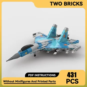 Vojenský Rad Moc Stavebné Bloky 1:72 Rozsahu Su-27 Flanker Modelu Technológie Lietadla Tehly DIY Montáž Fighter Hračka Pre Dieťa
