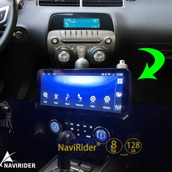 12.3 palcový autorádia Android 12 CarPlay Pre Chevrolet Camaro 2008 2009 2014 2015 Multimediálne Video Prehrávač, GPS, WIFI, Stereo Hlava Jednotky