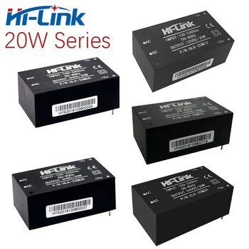 Hi-Link Domácnosti 220V/110V 5V/9V/12V/15V/24V 20W Krok Dole Napájací Transformátor AC DC Converter Mini Výrobca Predaj